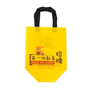 Sacs isothermes personnalisés Uchampak avec logo d'entreprise, sacs pour emporter des aliments et des boissons, sacs isothermes non tissés - Product Image 5