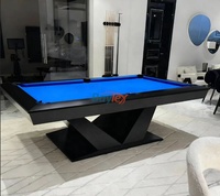 Usine de billard professionnel Lit en ardoise de haute qualité Table de billard de style moderne 5x9ft à vendre