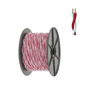 สายโทรศัพท์ทองแดงสำหรับภายในอาคาร ขนาด 2*0.5 มม. สายจัมเปอร์แบบตัน 24AWG 2 แกนบิดเกลียว ฉนวนพีวีซี V-75 - Product Image 3