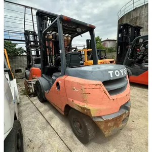 Usado Toyota 5 ton empilhadeira FD50 segunda mão toyota empilhadeira 5 ton original Japão Usado 5 ton empilhadeira diesel