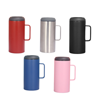Refroidisseur de bière personnalisé avec logo, 1,2 L/40 oz, Portacaguamon, double paroi, isolation sous vide en acier inoxydable, garde au froid pour l'extérieur