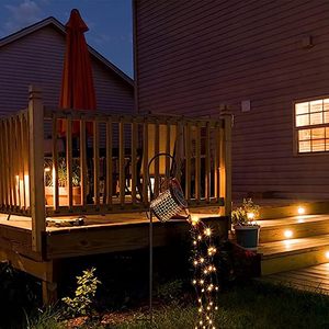 Arrosoir <span class=keywords><strong>solaire</strong></span> LED imperméable à l'eau, arrosoir à eau chaude, lanterne à cordes lumineuses pour jardin extérieur - Product Image 2