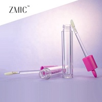 2.5ml 3ml 5ml Bonbons Brillant À Lèvres Tubes Kit Blanc rose Violet Mignon Brillant À Lèvres En Gros Ensemble Mini Nouveau Brillant À Lèvres Fun Designs