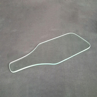 Vidrio Flotado Templado Ultra Transparente de Baja Emisión de Rayos Infrarrojos con Ranura Irregular en Arco de Alta Definición