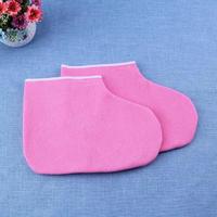 Paraffin wachs Bade handschuhe und Stiefeletten Feuchtigkeit spendende Arbeits handschuhe Fuß Spa Abdeckung Hand behandlungs set Wärmer Isolierte Handschuhe für Frauen