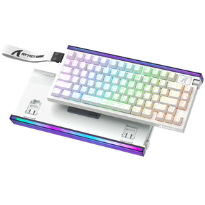 Clavier de jeu filaire Attack <span class=keywords><strong>Shark</strong></span> R85 HE, 75 %, à effet Hall, déclenchement rapide, clavier mécanique RGB avec taux de polling 8K - Product Image 4