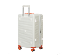 Personnalisable 20/24/28 pouces ABS bagages Trolley sacs nouvelle tendance 4 roues Spinner valise unisexe voyage pratique roulettes