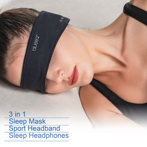 Haut-parleur mince tissu de sport unisexe casque de couchage bandeau vente en gros sans fil Bt5.0 musique bande de nuit casque de couchage - Product Image 3