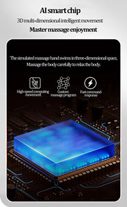 Best Salon 4D 0 Sillón reclinable de gravedad con masaje eléctrico de cuerpo completo 3D SL Track Heat Shiatsu-Silla de masaje Premium - Product Image 4