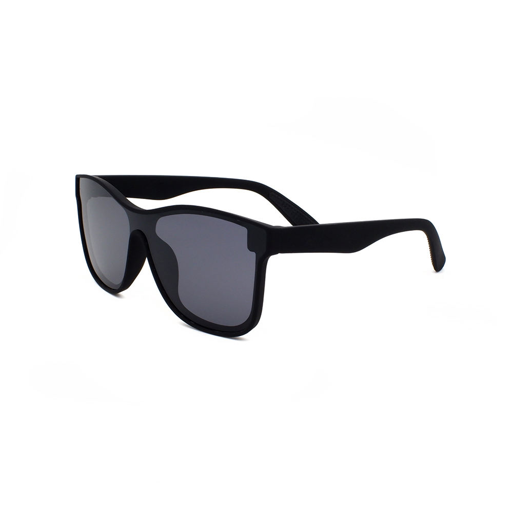 Ready Stock High Quality BPA Free PC Frame One Piece Mirrored UV400 Polarized Women Sunglasses Men Shades
