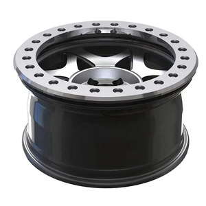 Jantes de voiture 16 17 18 19 20 21 4x4 6x139.7, design concave, couleur personnalisée, roues Beadlock tout-terrain pour Y60 Y61 Ford <span class=keywords><strong>Jeep</strong></span> <span class=keywords><strong>JK</strong></span> H2 - Product Image 4