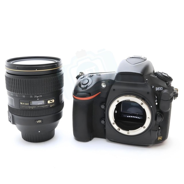 HFT Professional D810 DSLR Camera + 24-120mm VR Lens Kit Full Frame CMOS Sensor Full HD 1080P Video Photography Wholesale