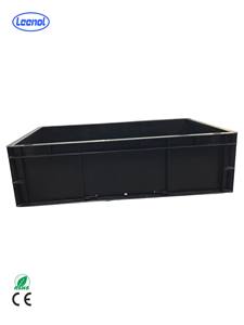 صندوق صندوق لينول صندوق بلاستيك أسود مضاد للستاتيكية PP أسود موصل خط كراج صندوق مكونات إلكترونية مع غطاء - Product Image 6