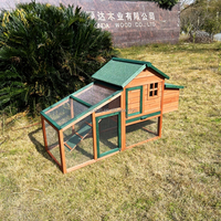 Poulailler en bois écologique SDC018 pour l'extérieur, cage à volailles, nichoir pour poules, cages à canards, poulailler, gallinero