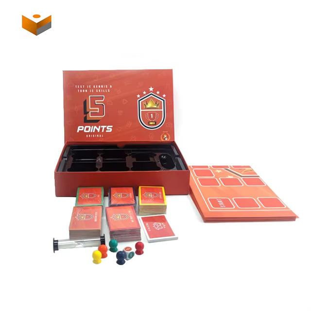 Professional Manufacturers Custom Everything Printing Writing Cardboard Card Game Box Packaging