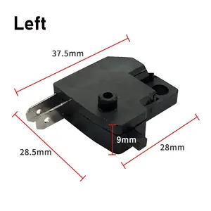 Universal Motorcycle Right/Left Front Brake Stop Light Switch Press Button