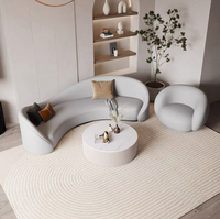 Canapé d'angle moderne en cuir véritable de luxe, pliable, deux places, pour appartements et salons d'hôtels