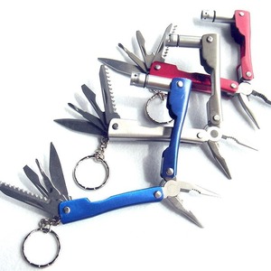 Multi Functional Folding <b>Pliers</b> 1/4 In Smooth Jaw <b>Mini</b> Combination Tool For Outdoor Survival Use - Product Image 2