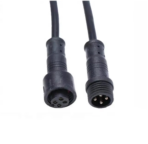 Wavelink mini không thấm nước dẫn dây điện 12V năng lượng mặt trời đèn dây M12-2core nam nữ cặp cắm cáp năng lượng mặt trời đèn kết nối - Product Image 4