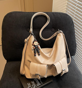 Sac bandoulière de luxe multi-poches grande capacité, nouvelle collection 2025, sac à main de créateur - Product Image 4