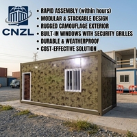 Maison modulaire à deux étages en panneaux sandwich respirants, maison mobile avec une chambre, maison préfabriquée de luxe, mini-maison démontable en kit