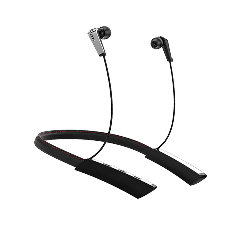 Classic style music gaming neckband headphones custom BT phone stereo wireless earphones neckband