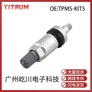 Remplacement de la tige de valve Tpms pour système de surveillance de la pression des pneus Buick Chevrolet avec capuchon 1 pièce - Product Image 5