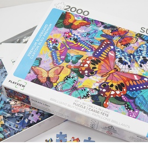 Nhà sản xuất câu đố cá nhân tùy chỉnh rompecabezas personalizado thăng hoa khoảng trống ghép hình câu đố 2000 miếng cho trẻ em - Product Image 4