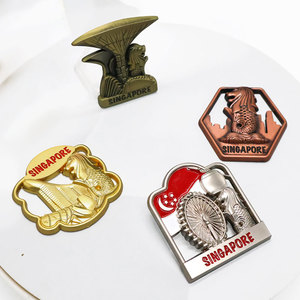 Aimant de réfrigérateur en métal personnalisé, impression 3D manuelle, différentes formes, logo, souvenir de la fabrique de boîtes de conserve de Berlin, haute qualité - Product Image 6