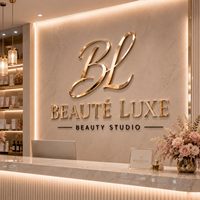 Enseigne publicitaire 3D LED en acrylique et métal personnalisable Zhilin pour bureau, salon de beauté, salon de coiffure, boutique - Logo personnalisable, garantie 2 ans