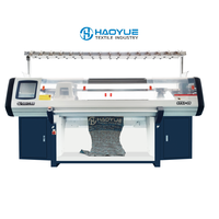 8G 10G 12G 52 Zoll Flach bett Computerized Jacquard Sweater Strick maschine