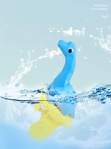 Commercio all'ingrosso estate piscina all'aperto spiaggia carino dinosauro colorato bambini ragazzo gioco regalo mini plastica acqua giocattolo sparare pistola per i bambini - Product Image 4