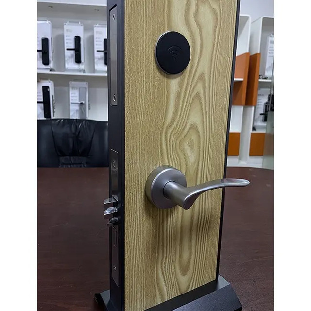 High Security Key Door Lock Hotel Apartment Card Electronic Door Lock Smart Keyless Entry Smart Door Lock for Home