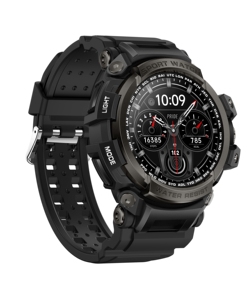 Montre connectée d'extérieur DF LC16, batterie grande capacité 300 mAh, appels Bluetooth, étanche IP68, suivi de la santé sportive, fréquence cardiaque pour hommes - Product Image 5