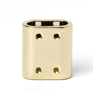 Accessoires et composants métalliques : Attaches pour cordes à double trou, sangles réglables, clips coulissants pour cordes, embouts de cordes pour laisses de chien - Product Image 6