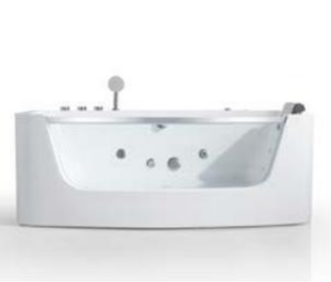 Di lusso moderno acrilico Jakuzzi vasca da bagno interna idromassaggio in fibra di vetro doppio idromassaggio Jaccuzi Spa vasca da bagno - Product Image 3