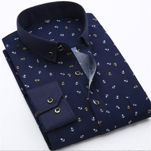 2024 camicia a quadri a manica lunga Casual da <span class=keywords><strong>uomo</strong></span> d'affari prezzo di fabbrica all'ingrosso - Product Image 5