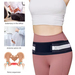 Gran oferta, cinturón de soporte pélvico de neopreno, envoltura de vientre posparto para mujer, soporte de cadera para articulación sacroilíaca para protección - Product Image 2
