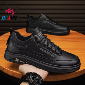 Nuevos Zapatos Casuales de Negocios con Parte Superior de Malla para Hombre, Sin Cordones, Antideslizantes, Transpirables, Ligeros, para Invierno y Primavera, Zapatos Planos de Trabajo - Product Image 2