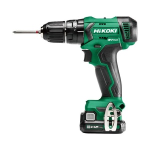 Perceuse à percussion rechargeable HiKOKI DV12DA 12V, 0,8-10 mm, deux vitesses réglables, pour le perçage du bois, du métal, des briques et des murs - Product Image 2