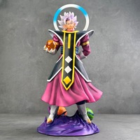 Figura de Acción de PVC de Gran Calidad: Vegeta, el Dios Sacerdote, Modelo GK con Acabado en Aerosol Completo, Decoración de Anime de Moda