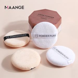 MAANGE 5 pièces de houppettes de <span class=keywords><strong>maquillage</strong></span> douces et portables en flocage, <span class=keywords><strong>lot</strong></span> d'éponges de <span class=keywords><strong>maquillage</strong></span> pour femmes - Product Image 4