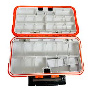 New ABS lure box Waterproof fishing gear tackle Fish hook accessories box Outdoor portable easy fishing carrying case