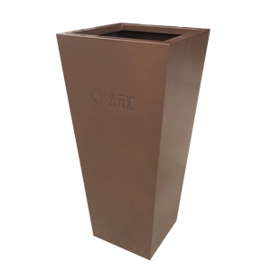 Macetas grandes de Metal para exteriores altas, cajas de plantas, acabado de recubrimiento en polvo, macetas de acero Corten de flores grandes, maceta para jardines al aire libre - Product Image 4