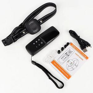Pantalla LCD 00M Control remoto entrenador de perros Color Anti ladridos Pet Shock <span class=keywords><strong>Collar</strong></span> impermeable <span class=keywords><strong>Collar</strong></span> de entrenamiento para perros - Product Image 6