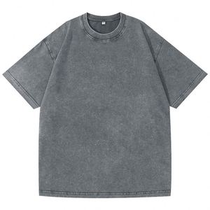 Camiseta Casual de Algodón Puro de 230 g/m², Estilo Retro, Holgada, Estampada, de Manga Corta, Alta Calidad, al por Mayor para Hombre y Mujer - Product Image 3