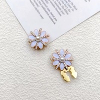 APEX Penutup Kancing Mewah Berlapis Tembaga Bentuk Kupu-kupu Persegi Panjang Bintang Berlian Rhinestone Kustom Dekoratif untuk Kemeja Wanita