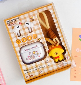 New vui Dog Rope Silicone trường hợp bảo vệ cho TWS Tai nghe không dây dễ thương tiếng ồn hủy bỏ cho Earbuds quà tặng cho chó - Product Image 3