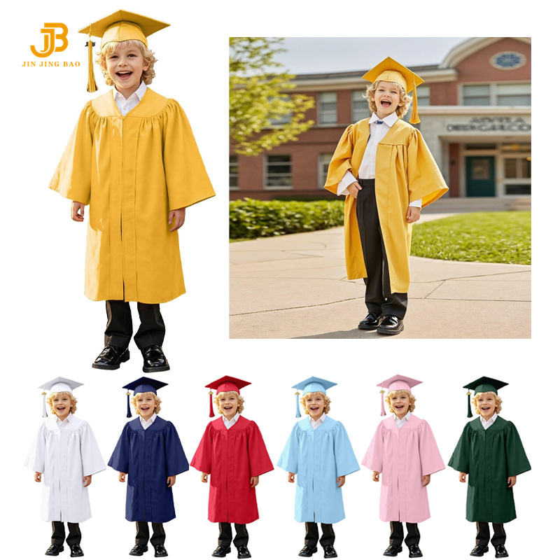 Graduation Gown for Kids Shiny Wholesale Available