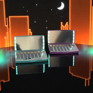 Palette de fards à paupières cosmétiques en plastique avec lumière LED - Product Image 6